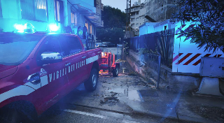 Porto San Giorgio - Allagamenti e disagi: vigili del fuoco in azione per il maltempo